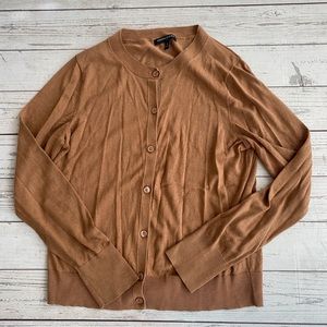 Women’s camel cardigan M Banana Republic